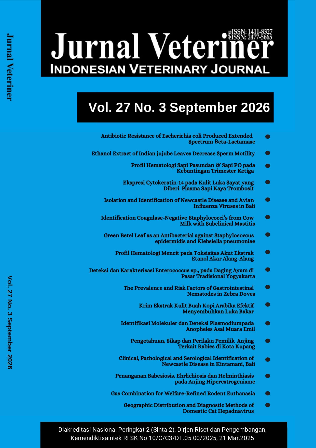 					View Vol. 27 No. 3 (2026)
				